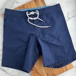 Bonobos Blue Swim Trunk - waist 30 inches